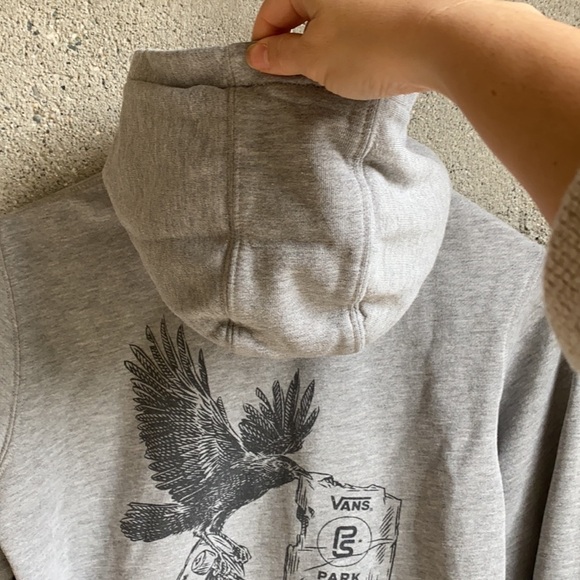 Kids M Vans Youth Park Series Back Graphic Hoody LE - Picture 3 of 10